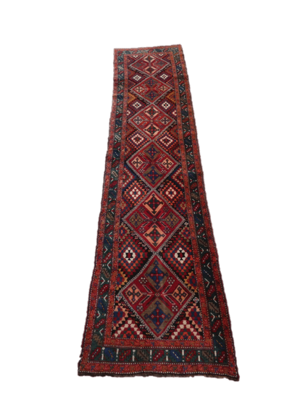 SHAHSEWAN 370cm x 92cm Antique Antique Rugs 3