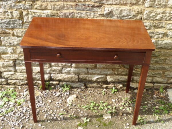 Mahogany side table circa 1770 Georgian Antique Tables 4