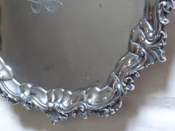 George II silver salver - 1742 - Thomas Whipham of London - Image 5