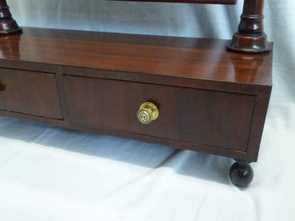 Mahogany dressing table / toilet mirror circa 1830 - Image 4