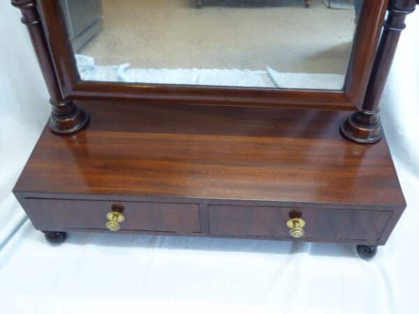 Mahogany dressing table / toilet mirror circa 1830 - Image 5