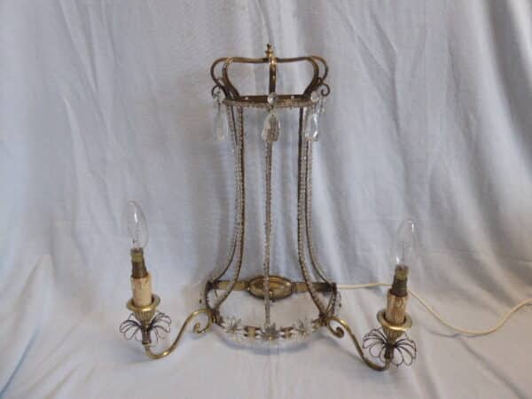 Wall sconce – mid-Victorian crystal Antique Lighting 4