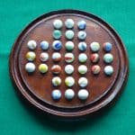 Early Victorian solitaire board solitaire Antique Toys