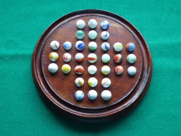 Early Victorian solitaire board solitaire Antique Toys 3