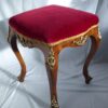 Victorian walnut stool with ormolu mounts circa 1870 - Image 2