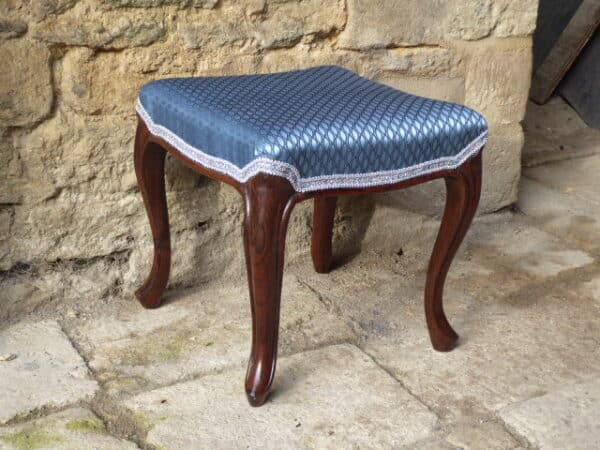 Victorian rosewood stool circa 1870 rosewood Antique Stools 7