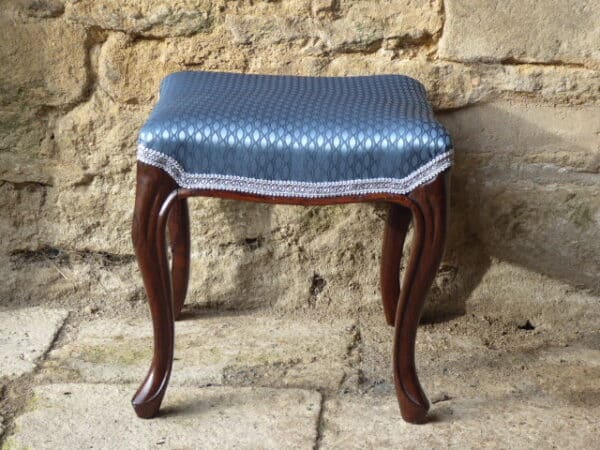 Victorian rosewood stool circa 1870 rosewood Antique Stools 8