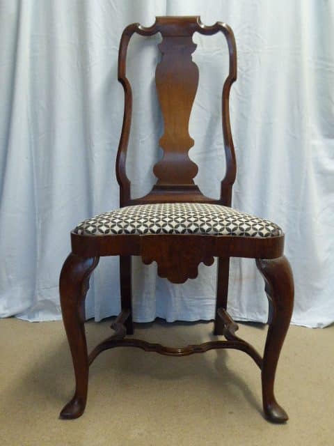 Dutch Queen Anne walnut chair circa 1720 queen anne Antique Chairs 3