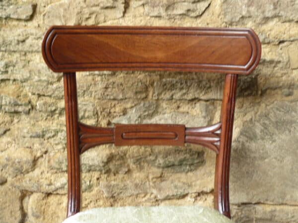 Set of 6 mahogany dining chairs circa 1820 - Image 3
