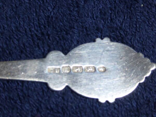 Silver sifting spoon 1850 Birminghamy - Image 3