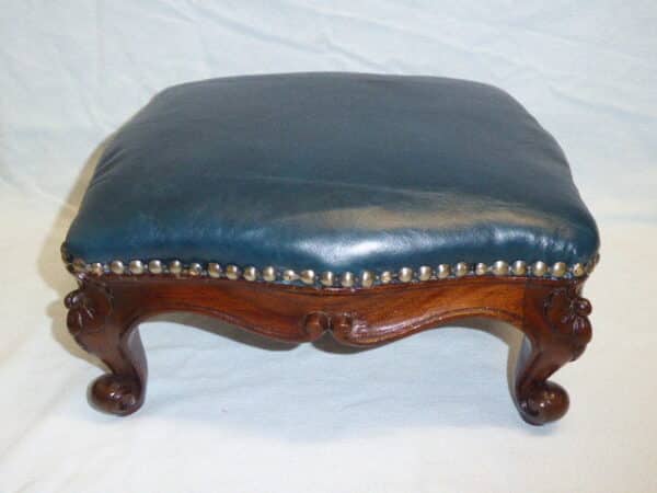 Regency rosewood foot stool circa 1830 - Image 2