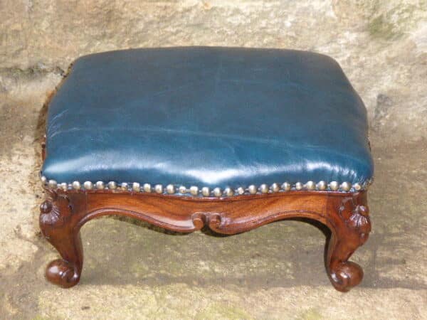 Regency rosewood foot stool circa 1830