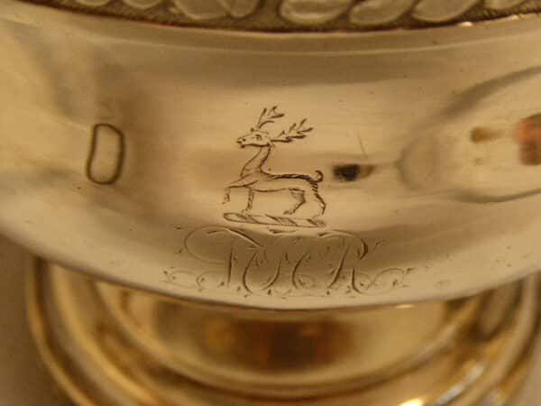 American silver sugar bowl circa 1820 – William Thomson New York silver Antique Silver 8