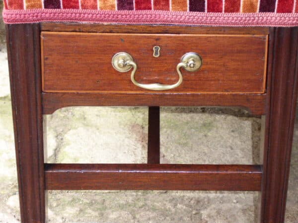 Georgian mahogany piano stool circa 1790 Georgian Antique Stools 5