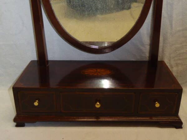 Georgian toilet/dressing table mirror circa 1760 Georgian Antique Mirrors 5