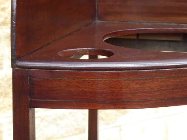 Georgian corner washstand circa 1780 - Image 4