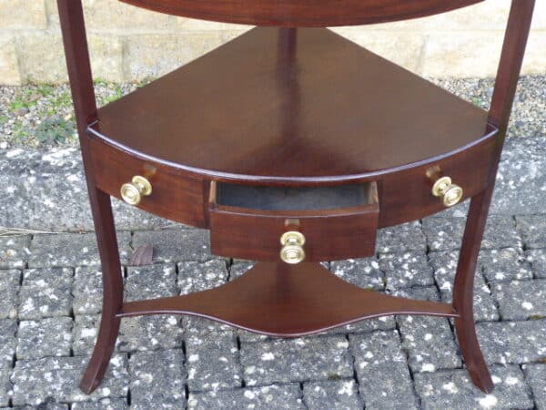 Georgian corner washstand circa 1780 - Image 6