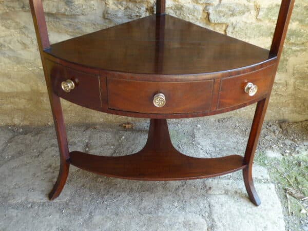 Georgian corner washstand circa 1810 - Image 3