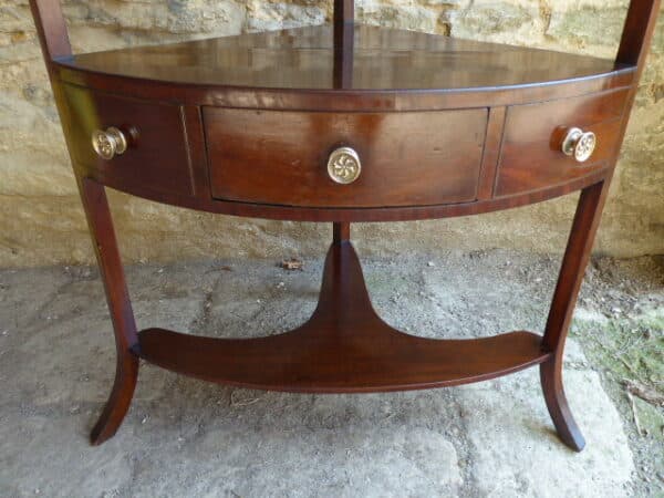 Georgian corner washstand circa 1810 - Image 5