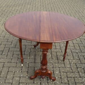 Victorian solid walnut Sutherland table circa 1860 sutherland table Antique Tables
