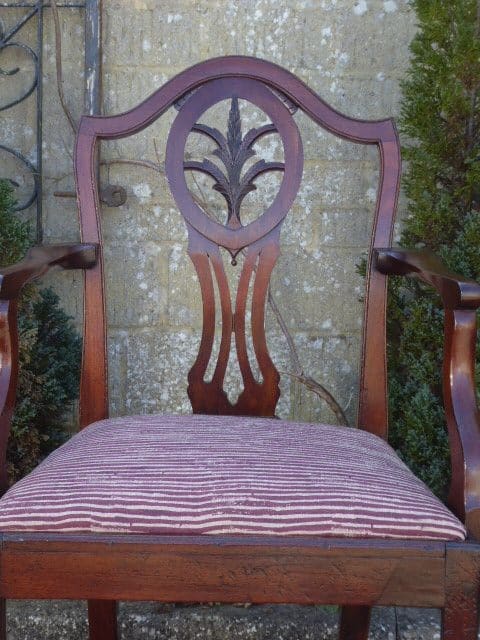 Mahogany carver circa 1790 carver Antique Chairs 4