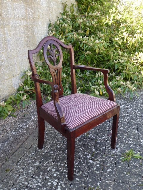 Mahogany carver circa 1790 carver Antique Chairs 8