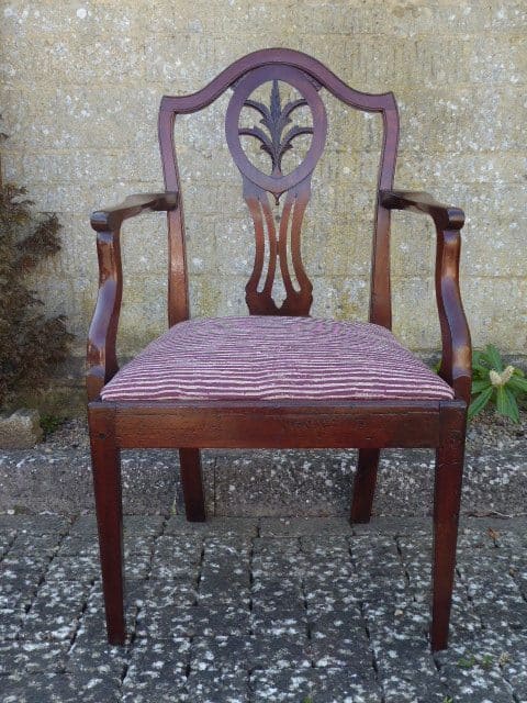 Mahogany carver circa 1790 carver Antique Chairs 3