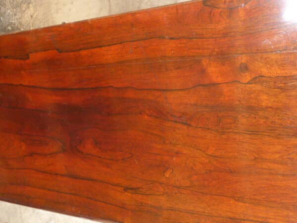 Goncalo Alves card table circa 1840 - Image 5