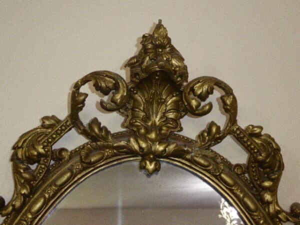 Pair of girandole mirrors circa 1870 - Image 5