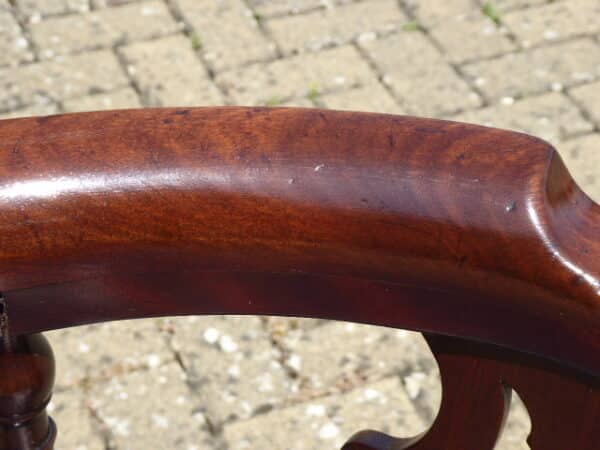 Mahogany corner chair circa 1780 - Image 5