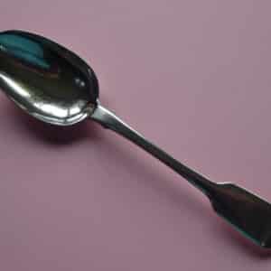 Silver dessert spoon – 1833 by Robert Hennell spoon Antique Silver