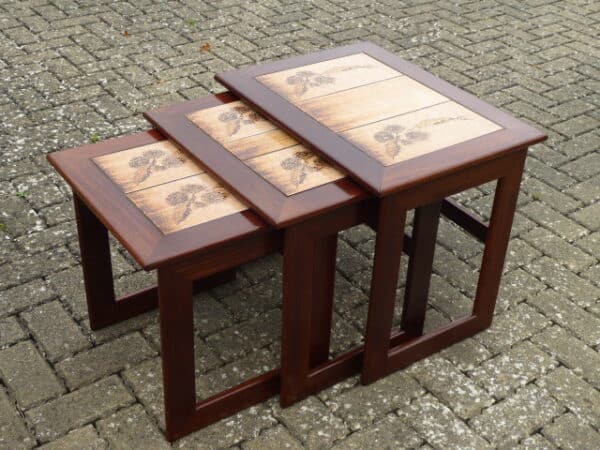 Nest of tables by Keith Eatwell – 1960s nest of tables Antique Tables 5