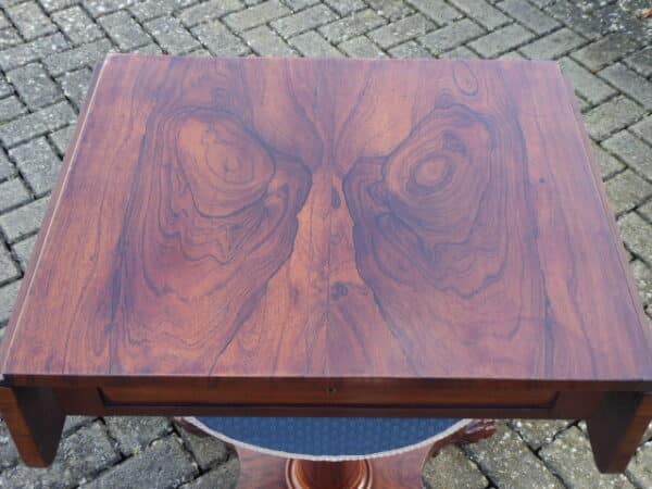 Irish rosewood sewing table circa 1830 irish Antique Tables 8