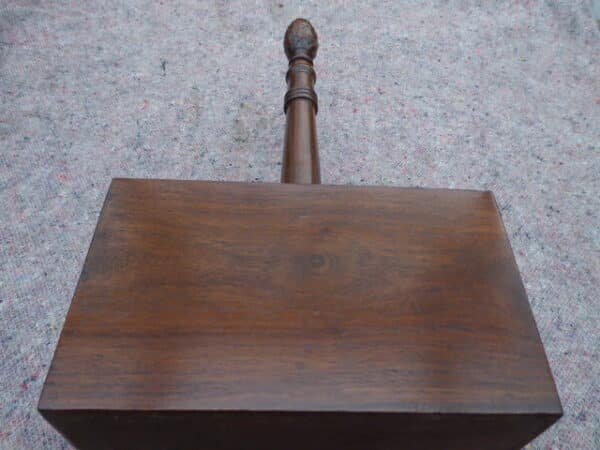 Mahogany bottle carrier circa 1890 - Image 5