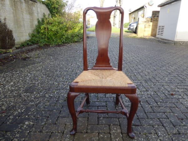 Queen Anne walnut chair