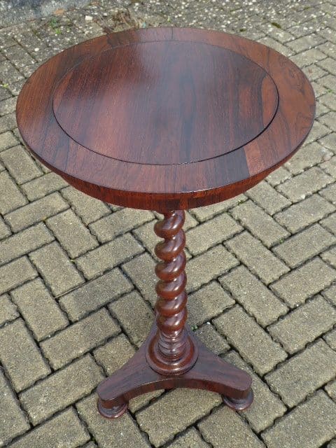 Rosewood jardiniere by Miles and Edwards London circa 1830 Antique Antique Tables 3