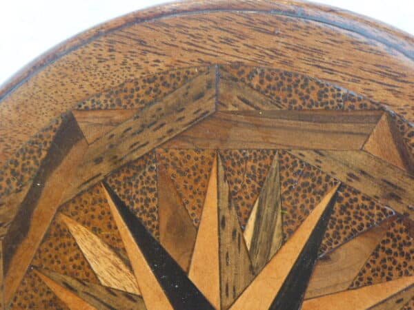 Rare salesmans sample tilt top table circa 1820 - Image 4