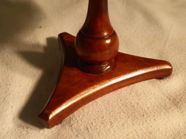 Rare salesmans sample tilt top table circa 1820 - Image 6