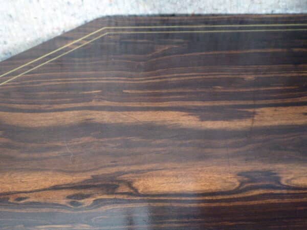 Coromandel octagonal occasional table circa 1860 - Image 5