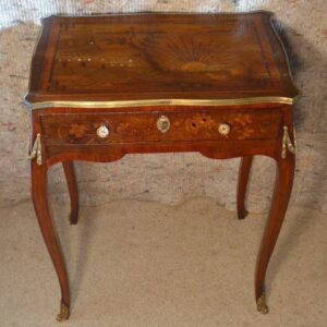 Rare Dutch marquetry table – late 18th century dutch marquetry Antique Tables