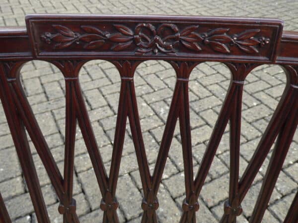 Set of 5 Gillows Garforth pattern dining chairs circa 1795 chairs Antique Chairs 5