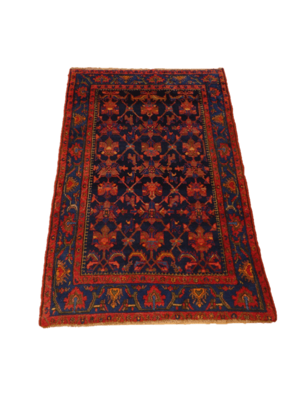 HAMADAN 195cm x 134cm Antique Antique Rugs 3