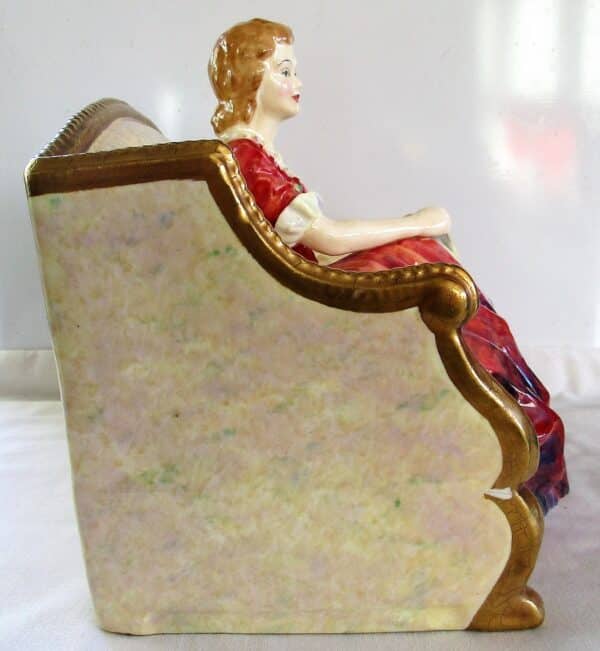 Vintage Paragon English Bone China Figurine ~ “Lady Louise” Louise Vintage 6