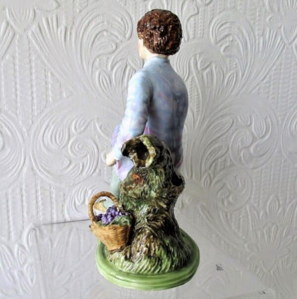 Set of Four English Studio Pottery Porcelain Figurines ~ “The Seasons” ~ Reginald Johnson figurines Vintage 20