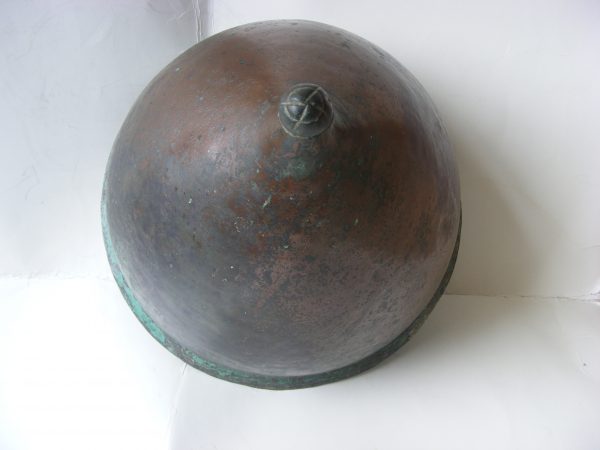 SOLD: A rare and beautiful Ottoman Tombak Helmet around 400 years old Armour Medieval Antiques 8