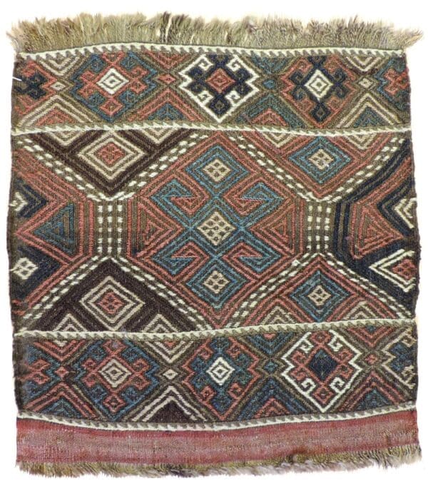 CICIM PANEL – side 1 49cm x 48cm Antique Rugs 3