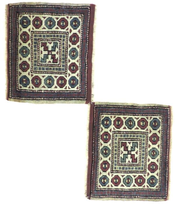 BERGAMA VANITY BAG FACES 43cm x 35cm