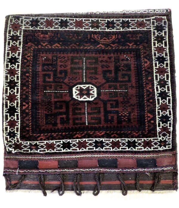 BELUTCH BAG FACE 77cm x 74cm Antique Rugs 3