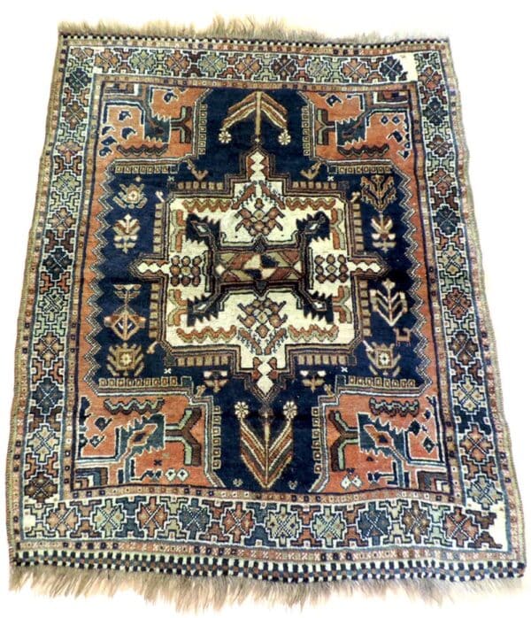 LURI 140cm x 117cm Antique Rugs 3