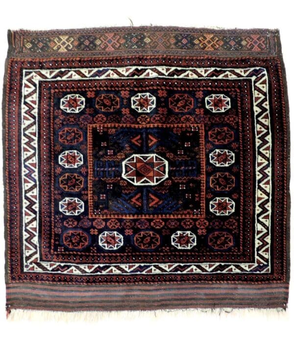 BELUTCH BAG FACE (1) 84cm x 80cm Antique Rugs 3